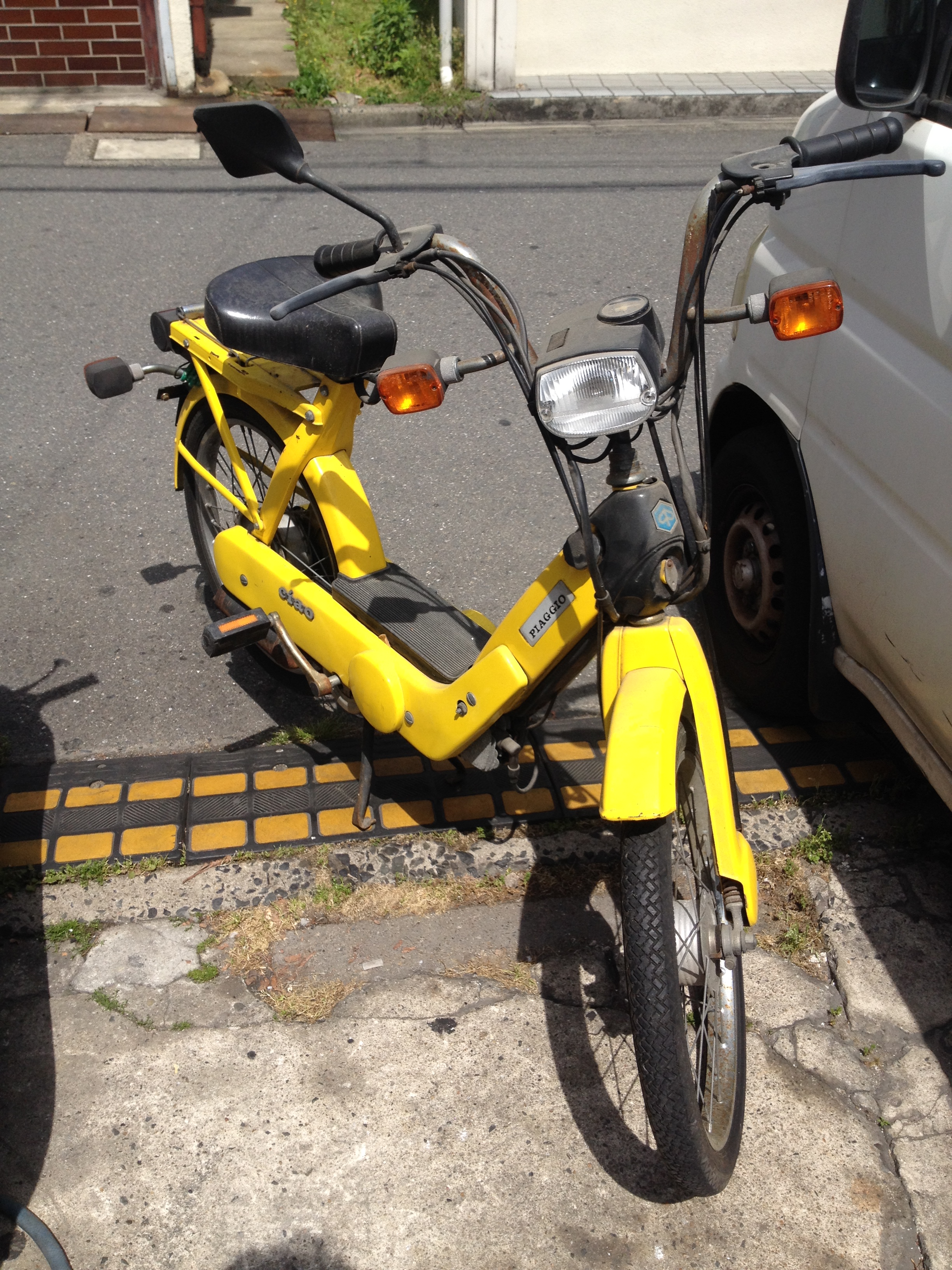無料でバイク廃車した実例画像